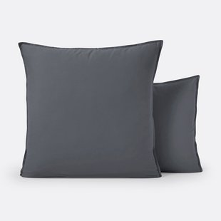 Effen kussensloop in gewassen katoen, Scenario