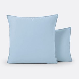 Effen kussensloop in gewassen katoen, Scenario