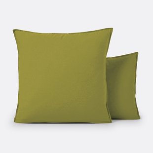 Effen kussensloop in gewassen katoen, Scenario