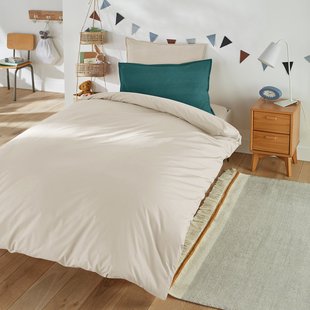 Dekbedovertrek in perkal van bio katoen Scenario