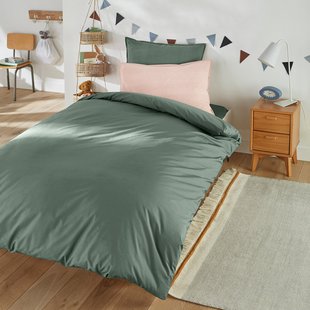 Dekbedovertrek in perkal van bio katoen Scenario