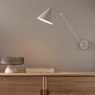 Scharnierende wandlamp, Moke