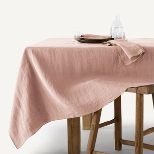 Tafelkleed in gewassen hennep, Helmati