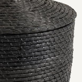 Mand met deksel, in herbarium , Honoka