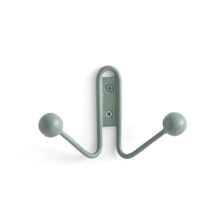 Dubbele kleerhanger in staal, Hiba