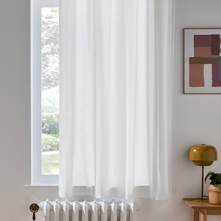 Gordijn radiator met oogjes zuiver katoen, Scenario