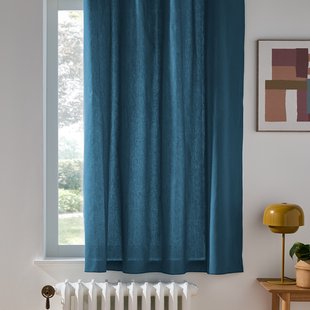 Gordijn radiator met oogjes zuiver katoen, Scenario