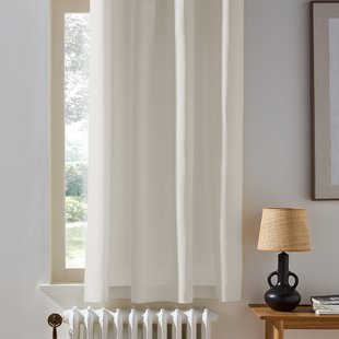 Gordijn radiator met oogjes zuiver katoen, Scenario