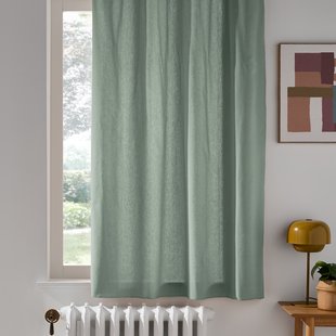 Gordijn radiator met oogjes zuiver katoen, Scenario