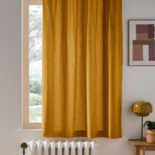 Gordijn radiator met oogjes zuiver katoen, Scenario