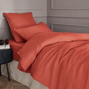 Dekbedovertrek in gewassen linnen, Elina