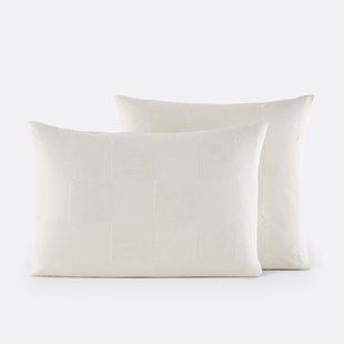 Kussensloop in katoen en tetra, Agathe