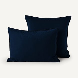 Kussensloop in gewassen voilekatoen, Gypse