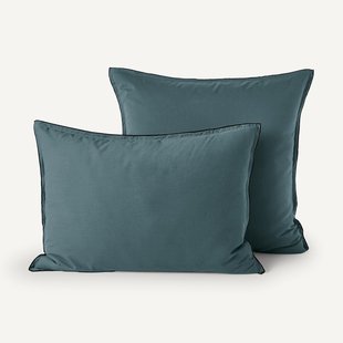 Kussensloop in gewassen voilekatoen, Gypse