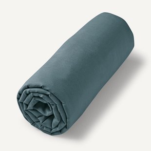 Hoeslaken in gewassen voilekatoen, Gypse