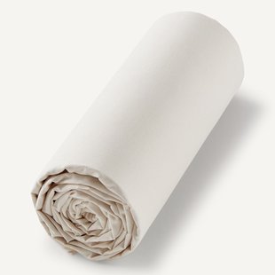 Hoeslaken in gewassen voilekatoen, Gypse