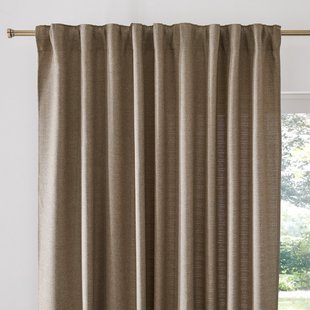 Plisségordijn van gerecycled polyester Select