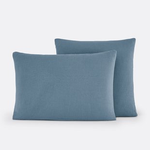 Kussensloop in tetra/gewassen katoen, Kumco