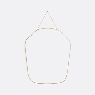 Spiegel in messing 40x50 cm, Uyova