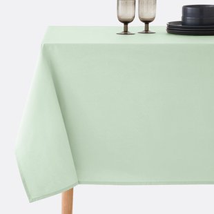 Tafelkleed in soepel gecoat katoen , Scénario