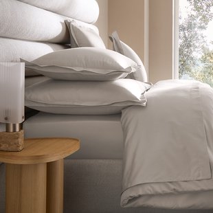 Kussensloop in katoensatijn, Galor