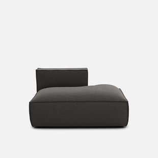 Loungebank, rechts, textuurstof, Seven