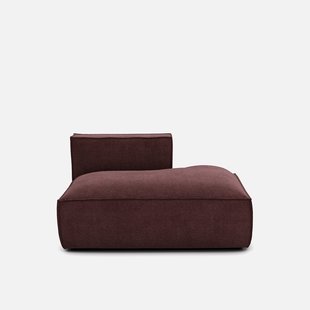 Loungebank, rechts, textuurstof, Seven