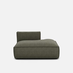 Loungebank, rechts, textuurstof, Seven