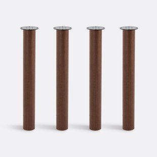 Set van 4 tafelpoten, gefineerd, Alzar