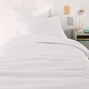 Kinderdekbedovertrek in gaas/gewassen katoen, Kumco