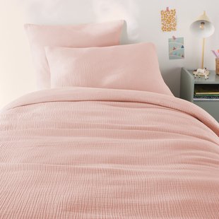 Kinderdekbedovertrek in gaas/gewassen katoen, Kumco