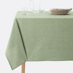 Tafelkleed in geweven-geverfd katoen, Navao