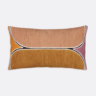 Rechthoekige kussenhoes in katoen, Biaco