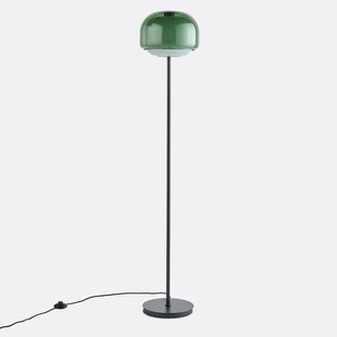 Vloerlamp van gekleurd glas, Kinoko