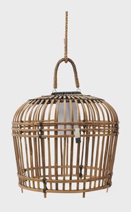 Rivièra Maison Hanglamp 'San Carlos' Bamboe, 61cm