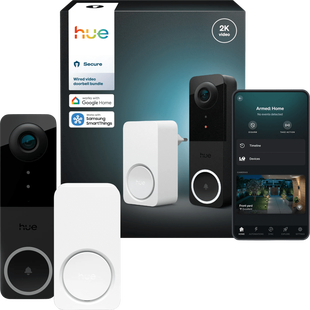 Philips Hue Secure Bedrade Videodeurbel + Chime