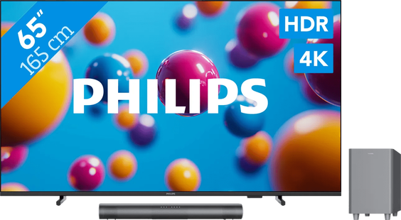 Philips 65'' PUS7000 4K (2025) + Philips TAB6100