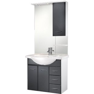 Fiësta Badmeubelset 85cm Antraciet