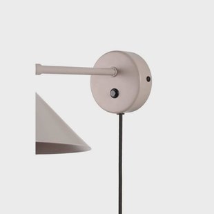 Globen Lighting wandlamp Cannes, beige, Ø 20 cm
