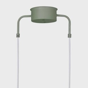 Globen Lighting hanglamp CURVE 3, groen, 3-lamps, 95 cm