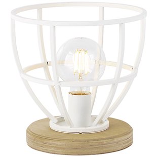 Brilliant Tafellamp Matrix Wit Xs E27