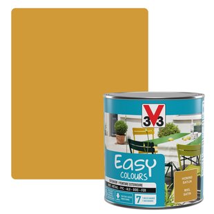 V33 Decoratieve Verf Easy Colours Honing Zijdeglans 0,5l