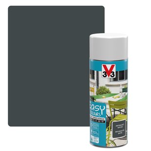 V33 Decoratieve Verf Easy Colours Anthraciet Zijdeglans 0,4l