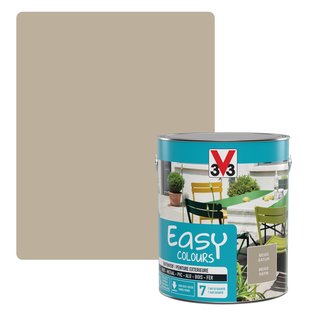 V33 Decoratieve Verf Easy Colours Beige Zijdeglans 2,5l