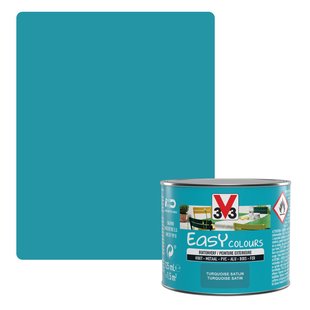 V33 Buitenverf Easy Colours Turquoise 125ml