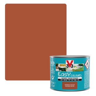 V33 Buitenverf Spuitbus Easy Colours Paprika 125ml