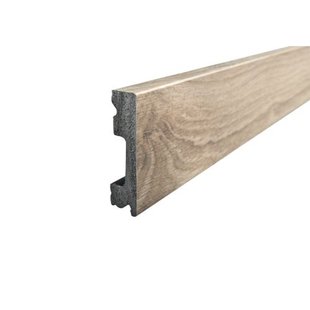 Mac Lean Hoge Plint Aruba - Kunststof - 200cm - 15x50mm