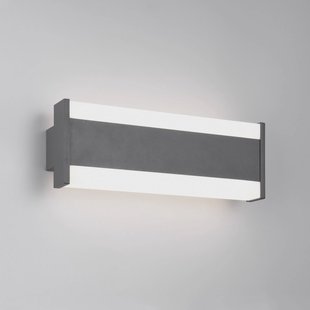 Trio Lighting LED buiten wandlamp DAWSON, 30 cm, antraciet IP54 CCT up/down
