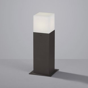 Trio Lighting LED sokkellamp HUDSON, antraciet, hoogte 30 cm, metaal IP44