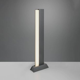 Trio Lighting LED tuinpadverlichting MARIZA, hoogte 100 cm, antraciet, metaal, IP65